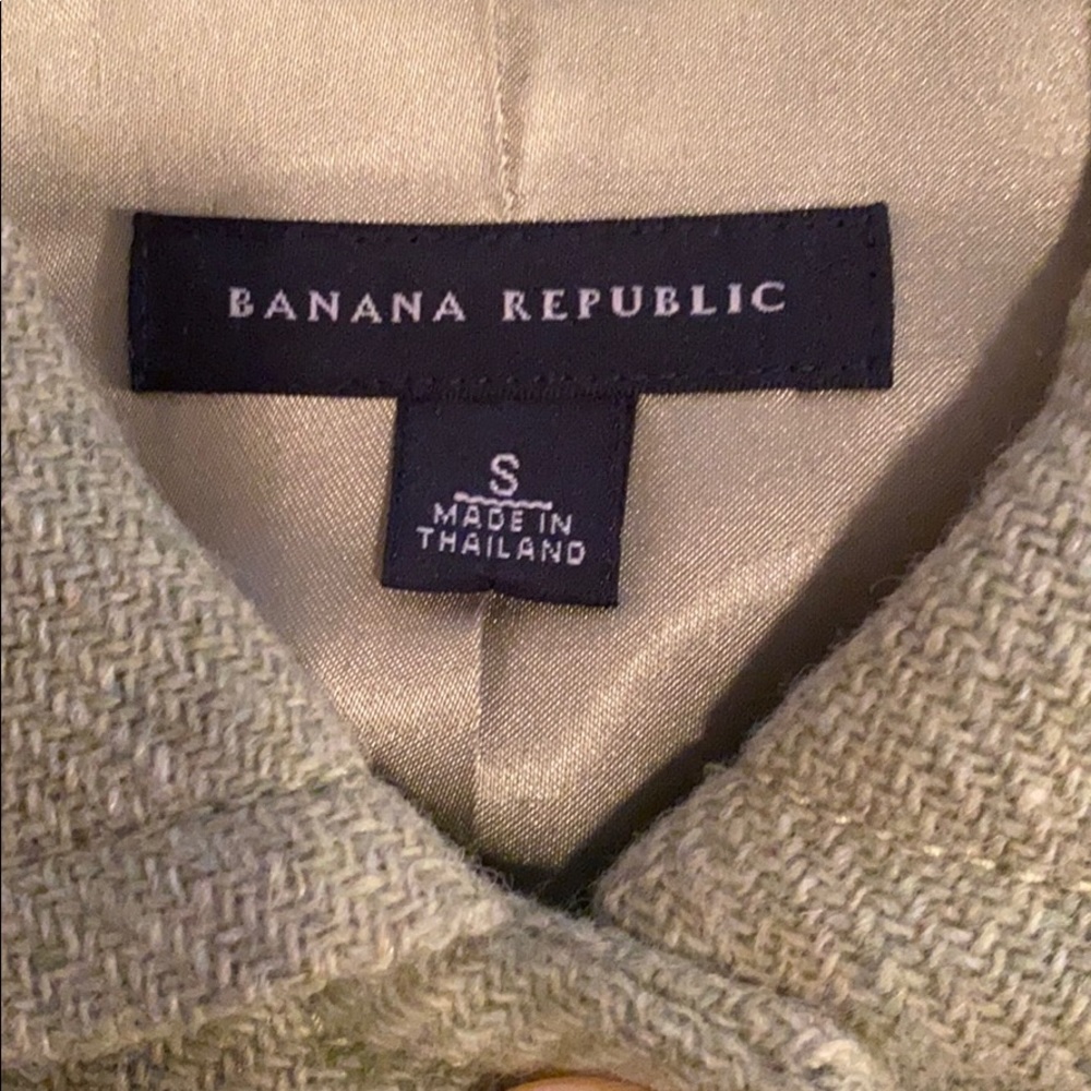 Banana Republic green jacket/blazer - Picture 3 of 8